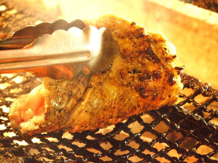 塩麹づけ国産豚ロース　やわらかーく仕上がっています。（980円）