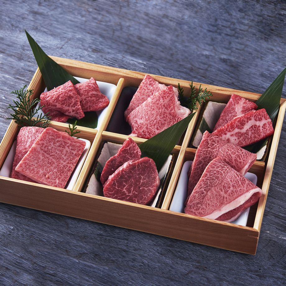 特選山形牛箱盛り（6種）