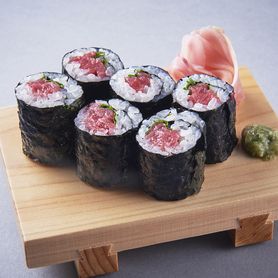 赤身のネギトロ巻き