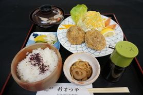個数限定！和牛「みんちかつ」定食
