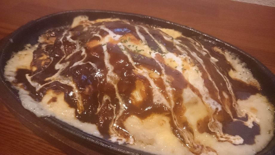 オムライスグラタン