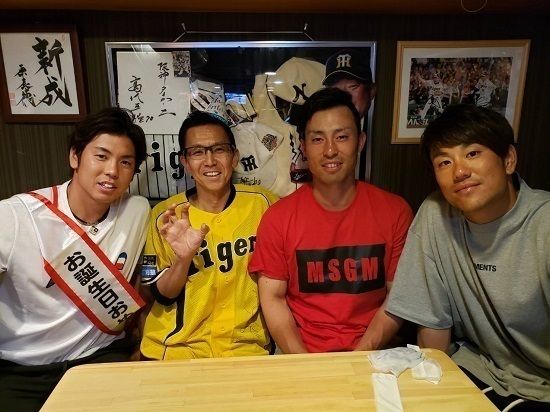 現役で一番の来店者