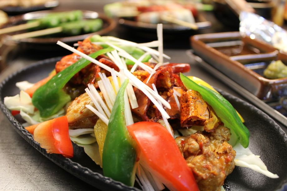 鶏もも肉のピリ辛炒め