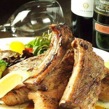 がっつり！骨付き豚のスペアリブロースト