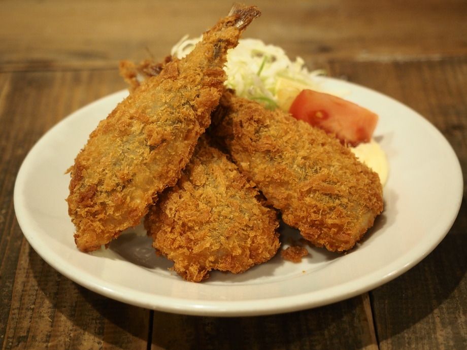 大満足アジフライ