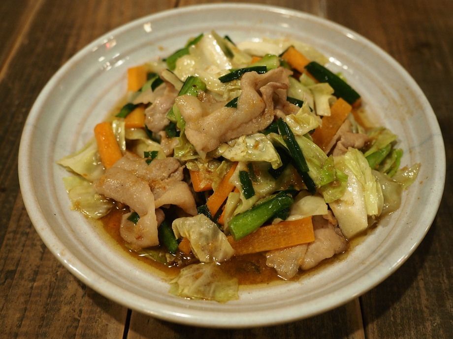 スタミナ野菜炒め