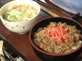特製やみつき牛丼セット