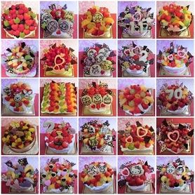 ２０１７年１１月にお作りしたホールデコレーションケーキの一部(^^♪