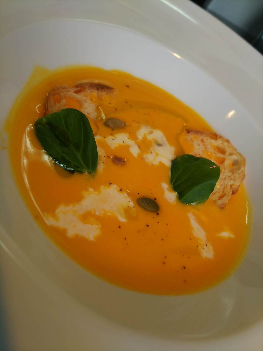 バターナッツのスープ