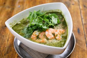 海老のグリーンカレーフォー　Phở carry tôm