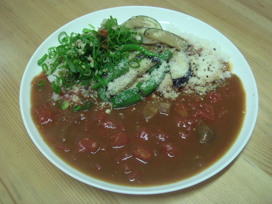 京野菜トマトチーズカレー（1000円）