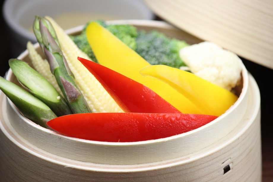たっぷり野菜のせいろ蒸し