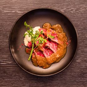 栃木産牛のローストビーフ