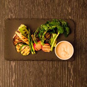 栃木直送有機野菜のグリル