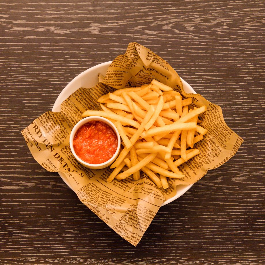 フライドポテト自家製ケチャップ