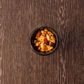 自家製スモークのミックスナッツ