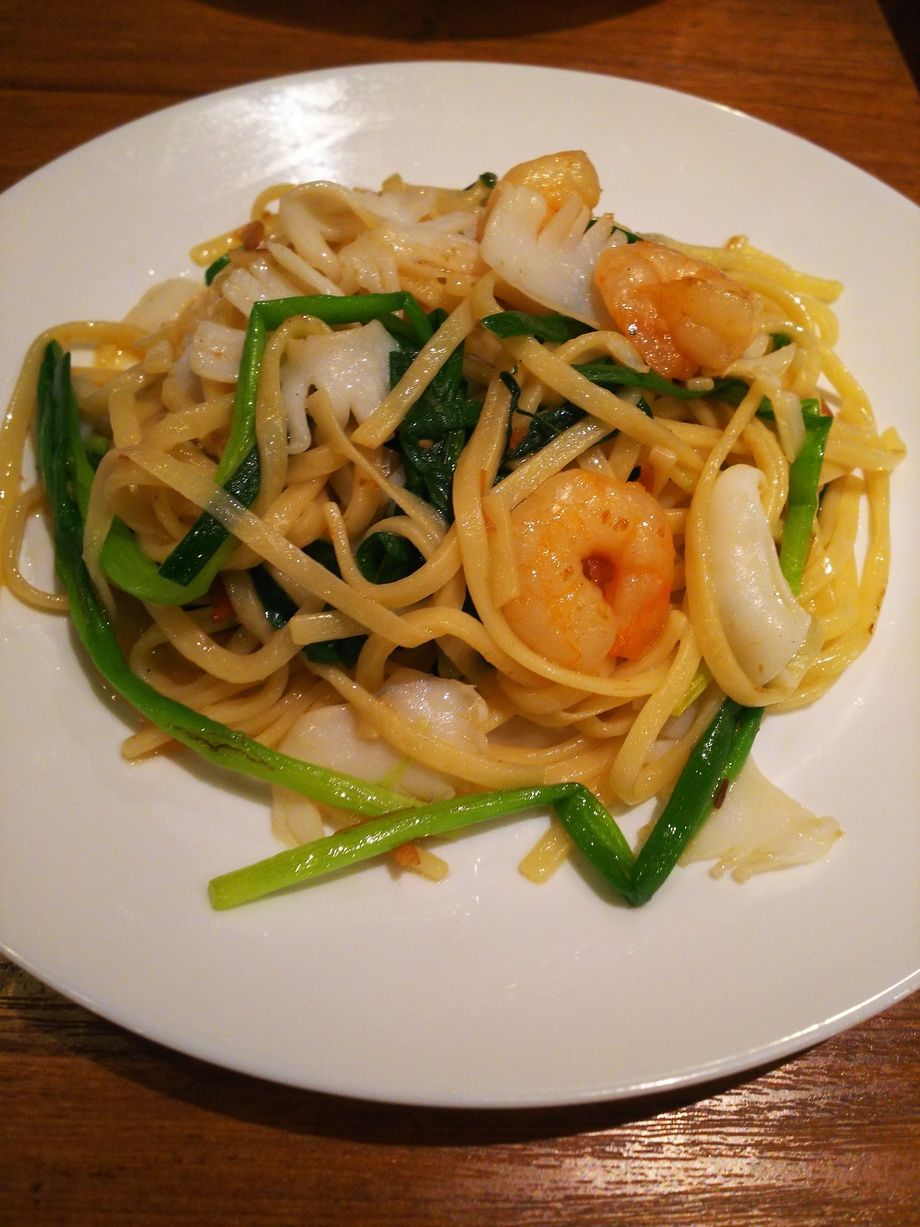 海鮮XO醤焼きそば