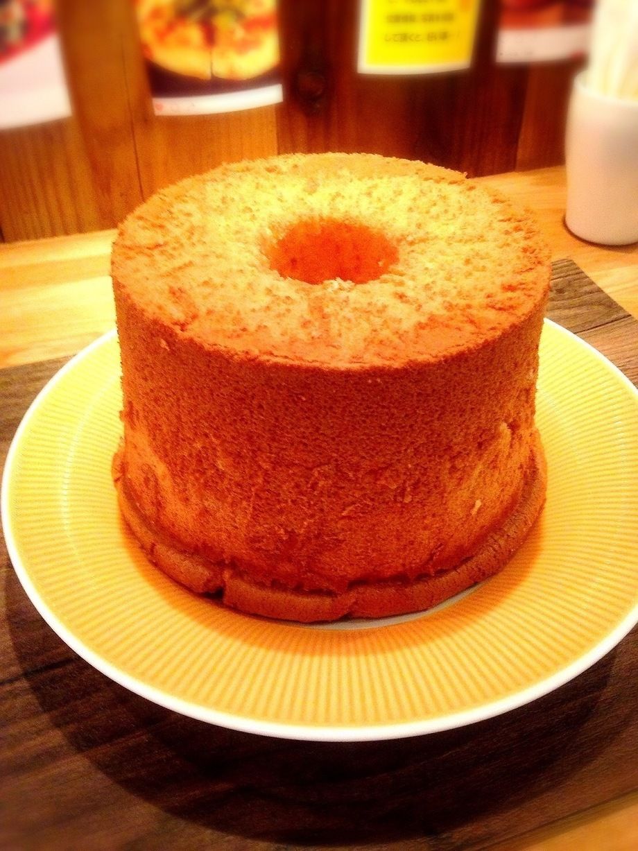 プレーンシフォンケーキ