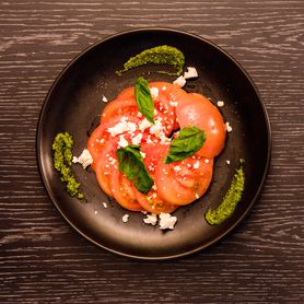 ブリッジ流トマトサラダ