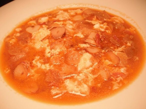 ソッパdeアホ<マドリッド ガーリックスープ>