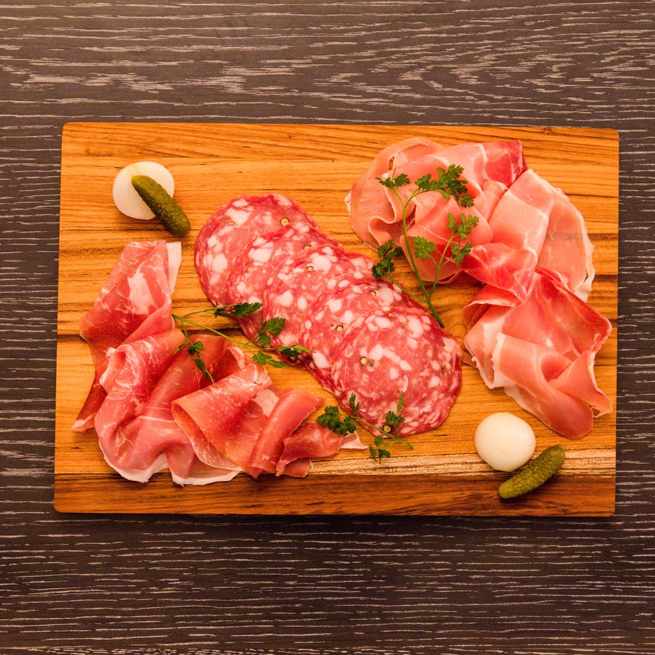 生ハムの盛り合わせ