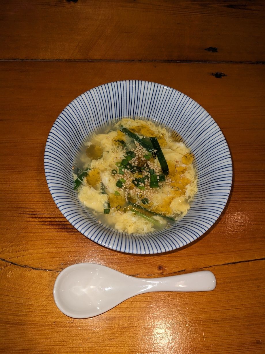 玉子スープ（￥６００-）