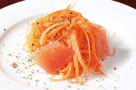 季節の柑橘と人参のラペ