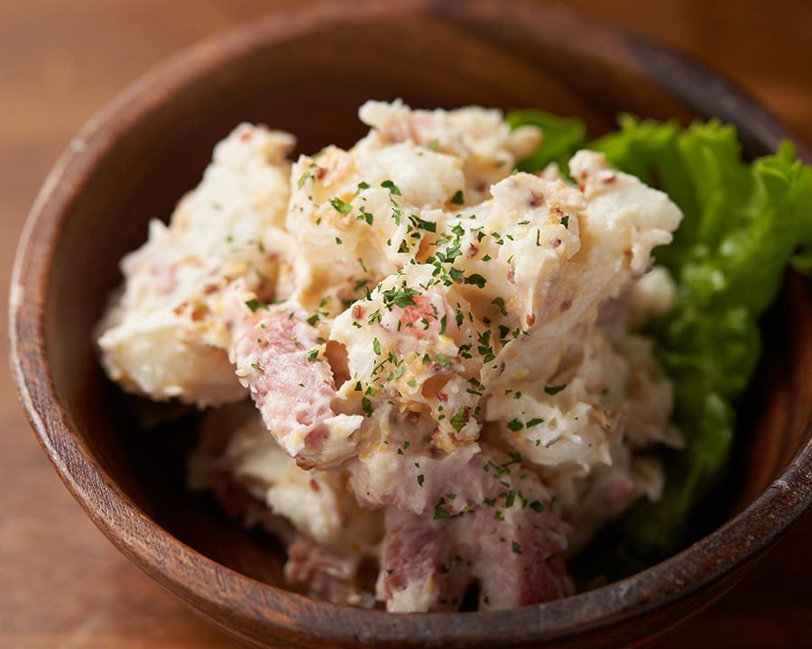 ベーコンマスタードポテサラ（￥５８０）