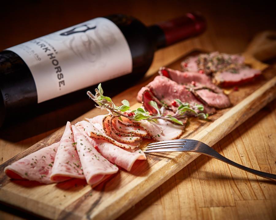 肉前菜の盛り合わせ（￥１２８０）