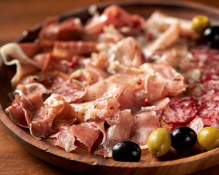生ハムの盛り合わせ（￥９８０）