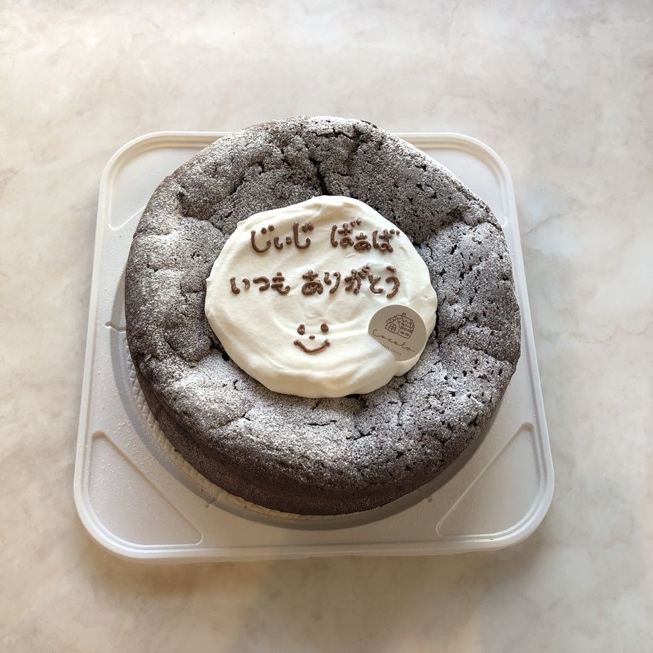 ﾎｰﾙｹｰｷ(6号・ｶﾞﾄｰｼｮｺﾗ・ﾍﾞｲｸﾄﾞﾁｰｽﾞｹｰｷ)（￥3600(デコレーション別途料金)）