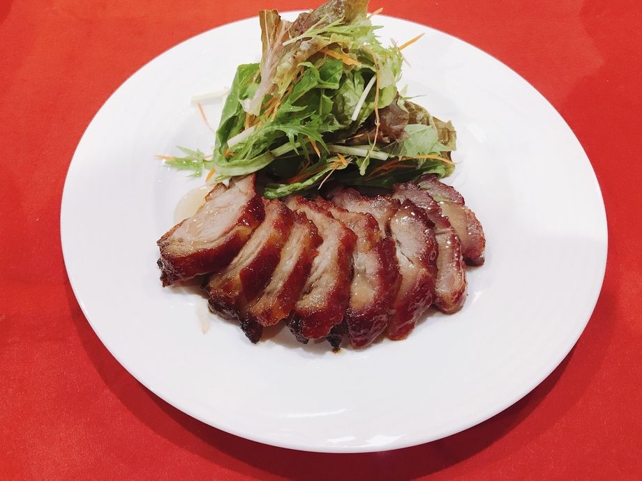 当店自慢の自家製チャーシュー （1,180円　税別）