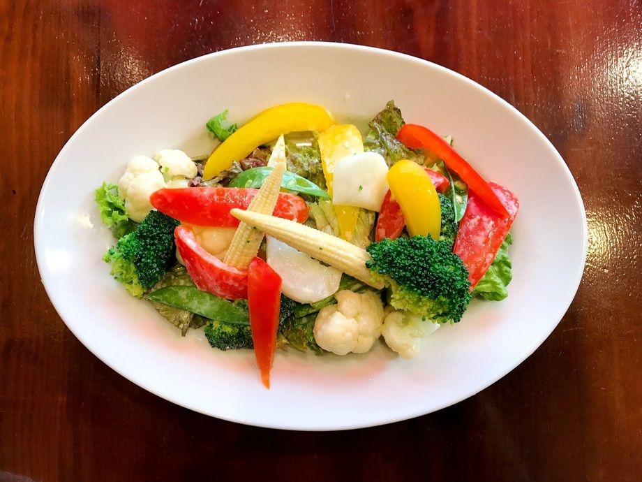 温野菜サラダ　バーニャカウダソース