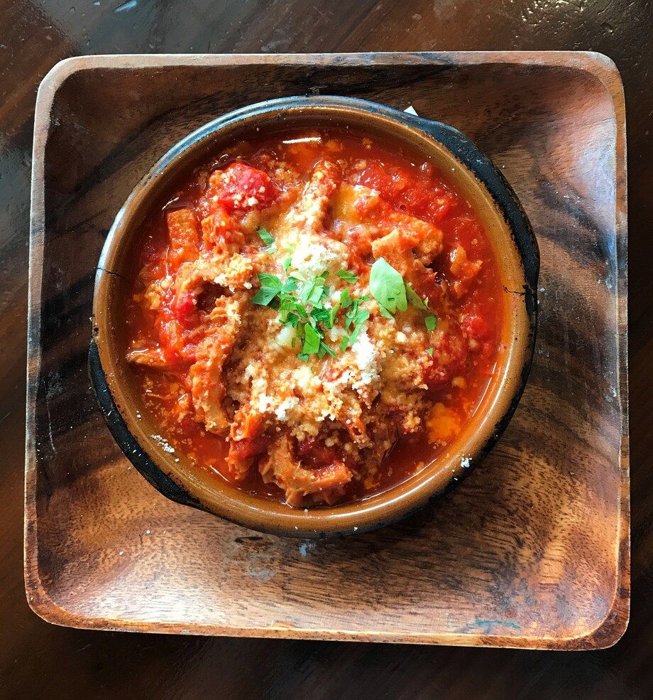 トリッパのトマト煮