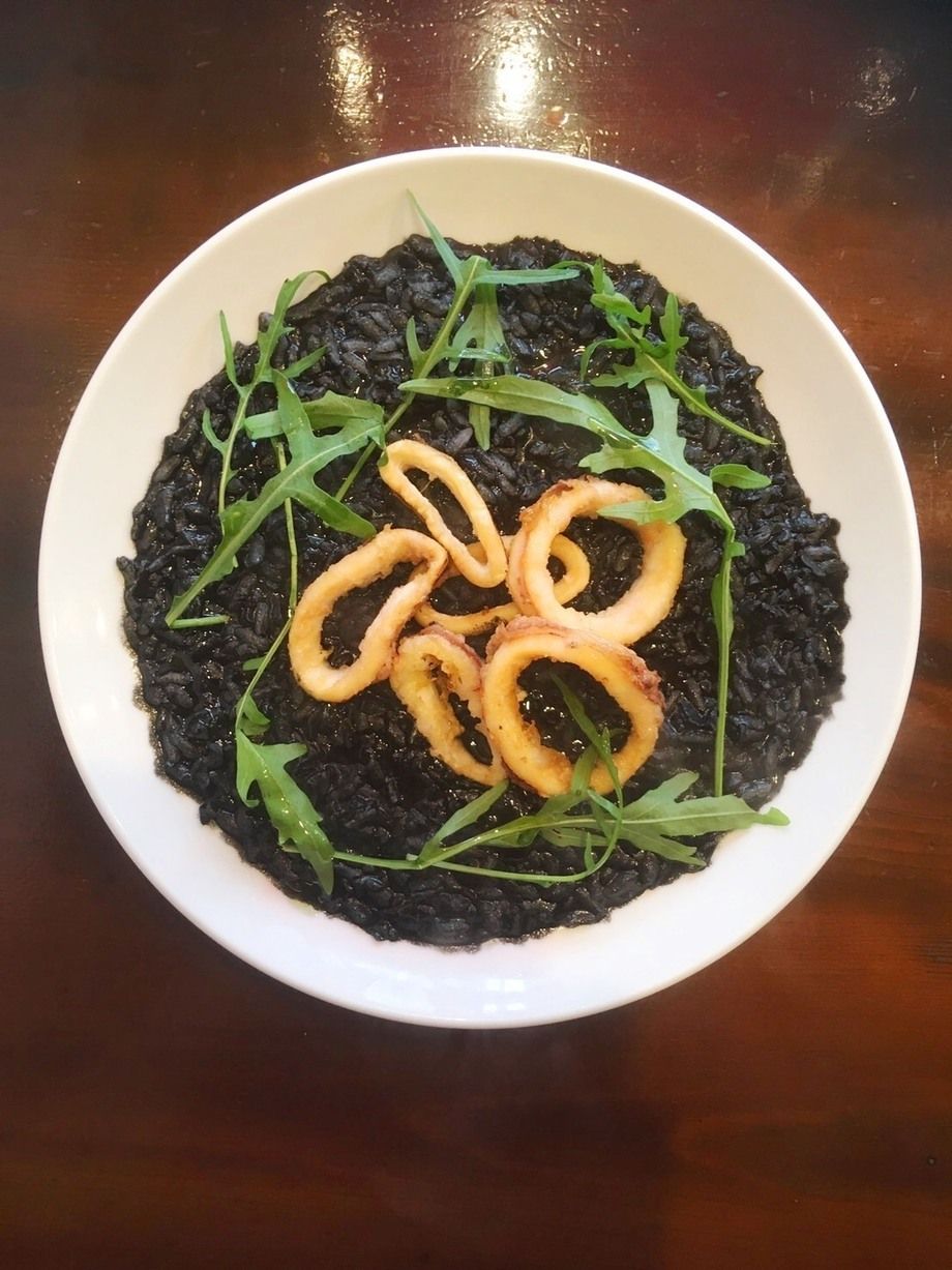 イカスミのリゾット