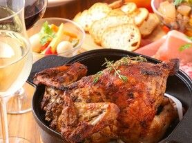 【カジュアルプラン】岩手みちのく清流鶏のロースト付き／２ｈ飲放付