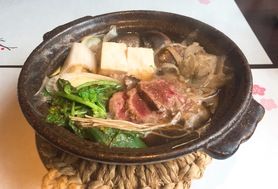 鴨と芹の小鍋仕立て