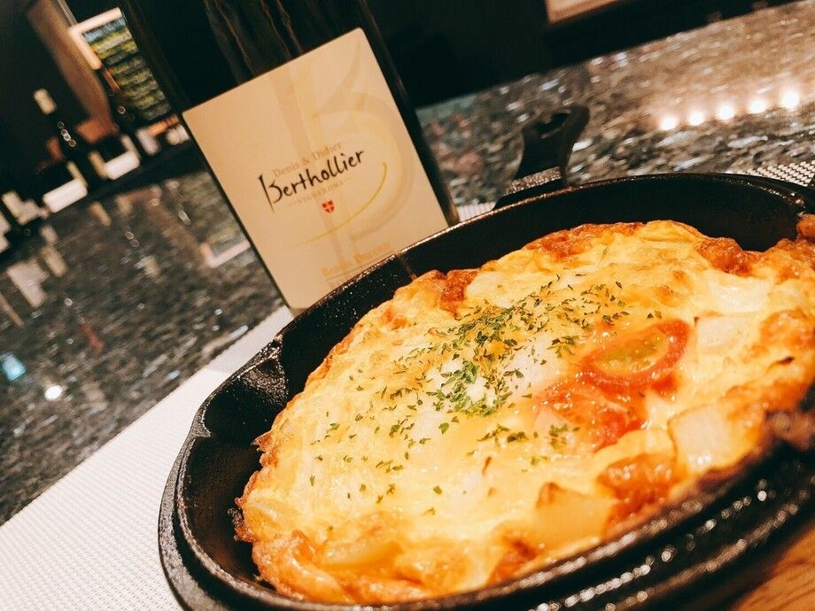 玉ねぎたっぷりオムレツ