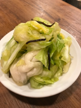 キャベツの浅漬け