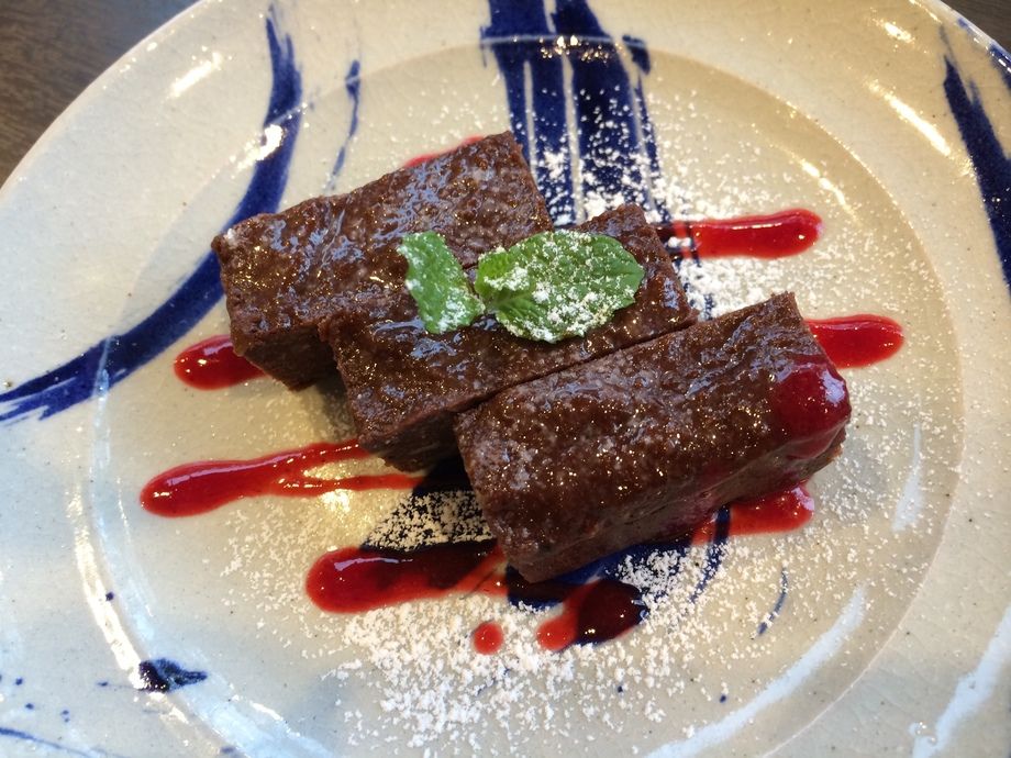 おからとくるみのブラウニー