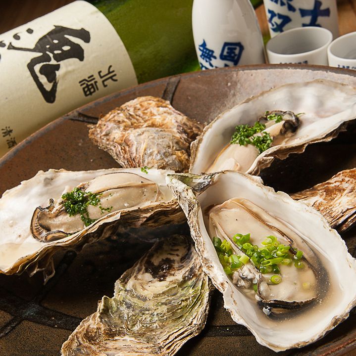 厚岸産蒸し牡蠣