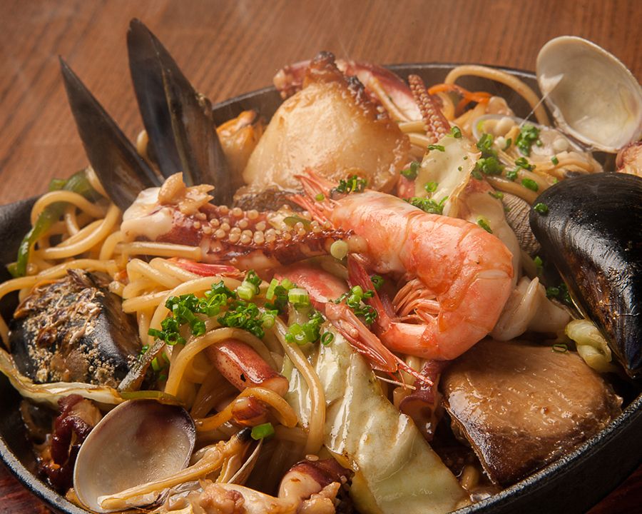 海鮮塩焼きそば