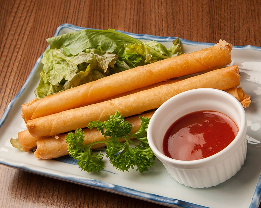 カマンベール揚げ春巻き４本