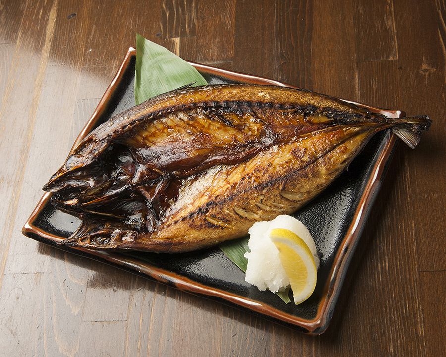 最上級　サバの開き焼き