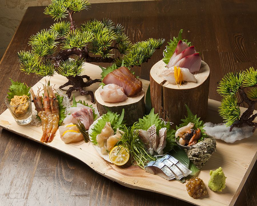 北海道丸ごとお刺身なまら盛り