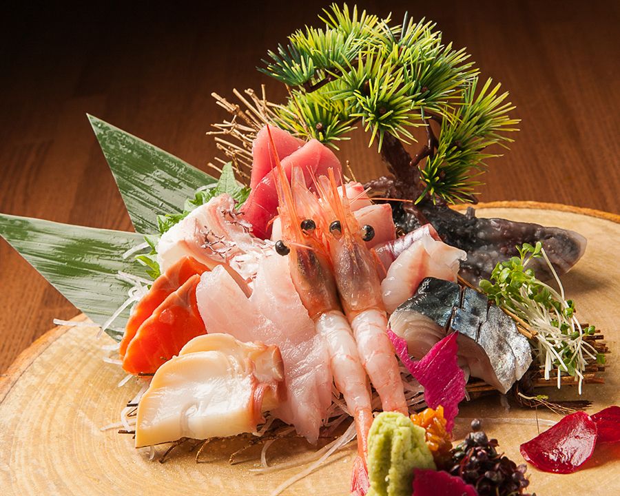 当店自慢の鮮魚盛り合わせ