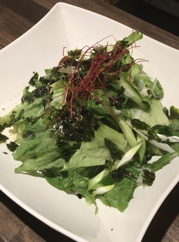 ピリ辛仕上げのチョレギサラダ