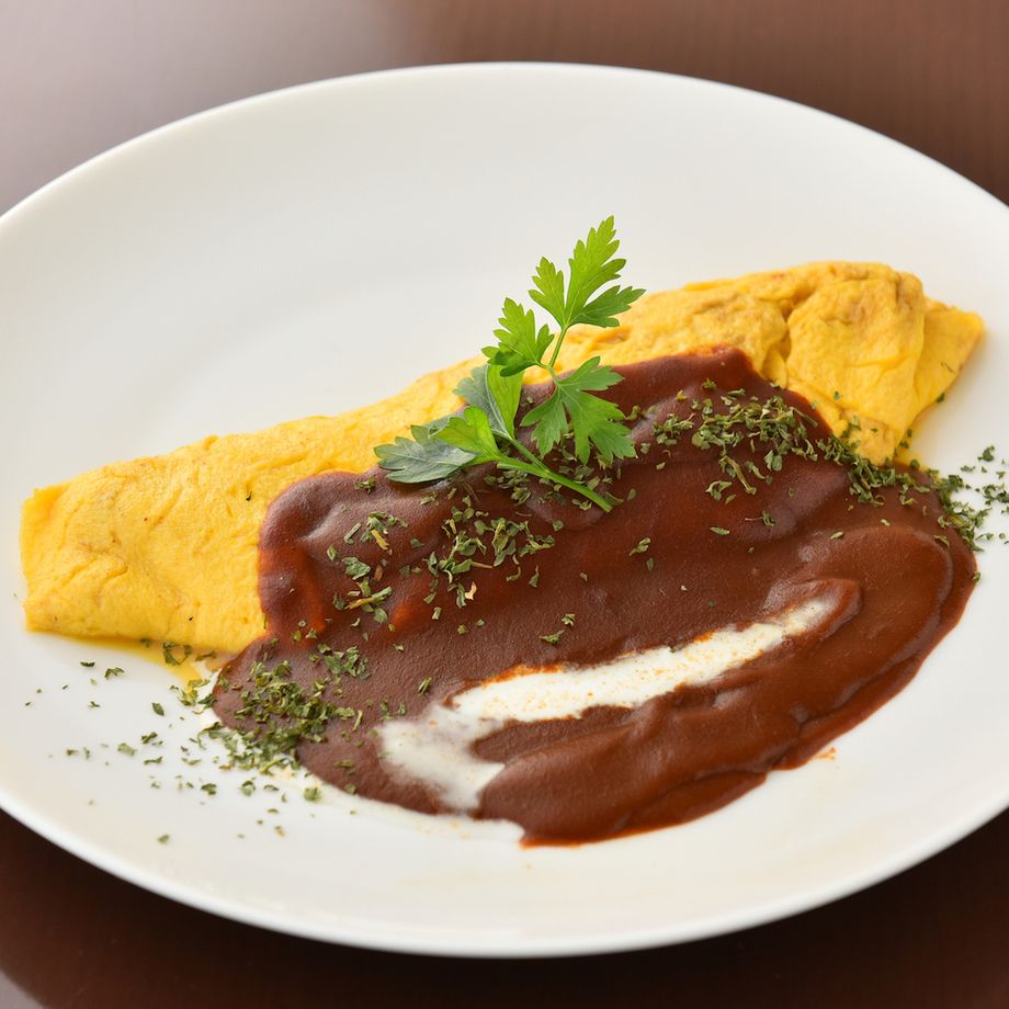 カイドウのふわふわオムレツ（800円）