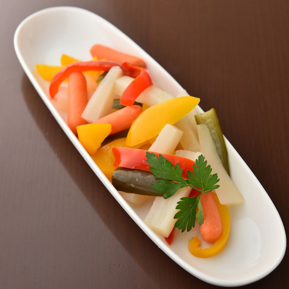 自家製ピクルスの盛り合わせ（600円）