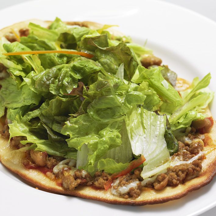 外国人に大人気!! タコス風ピザ